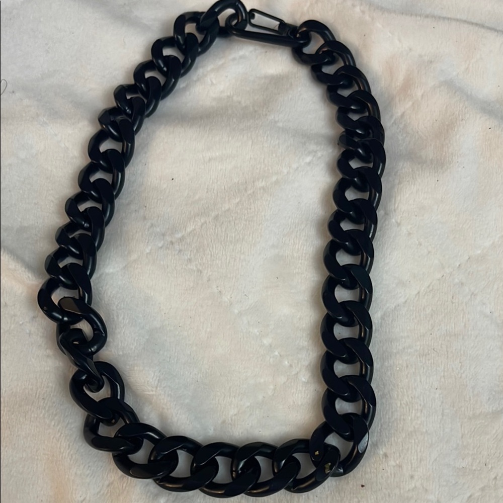 Black Chain Necklace